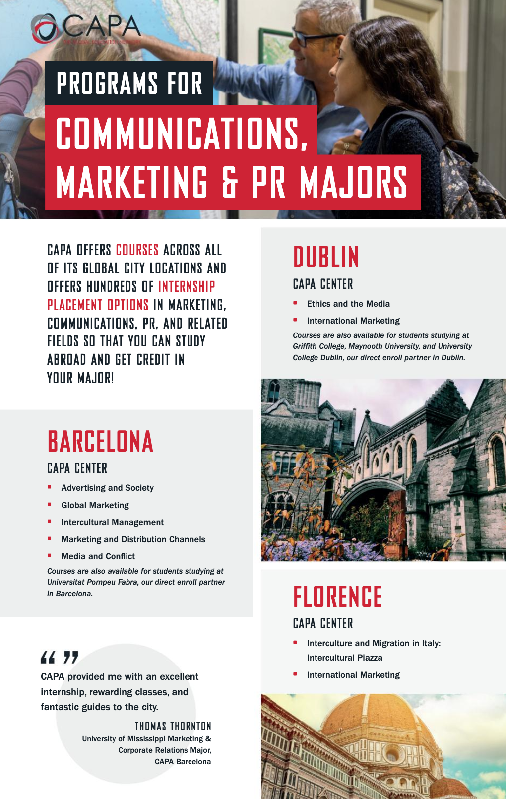 Communications, Marketing & Public Relations
