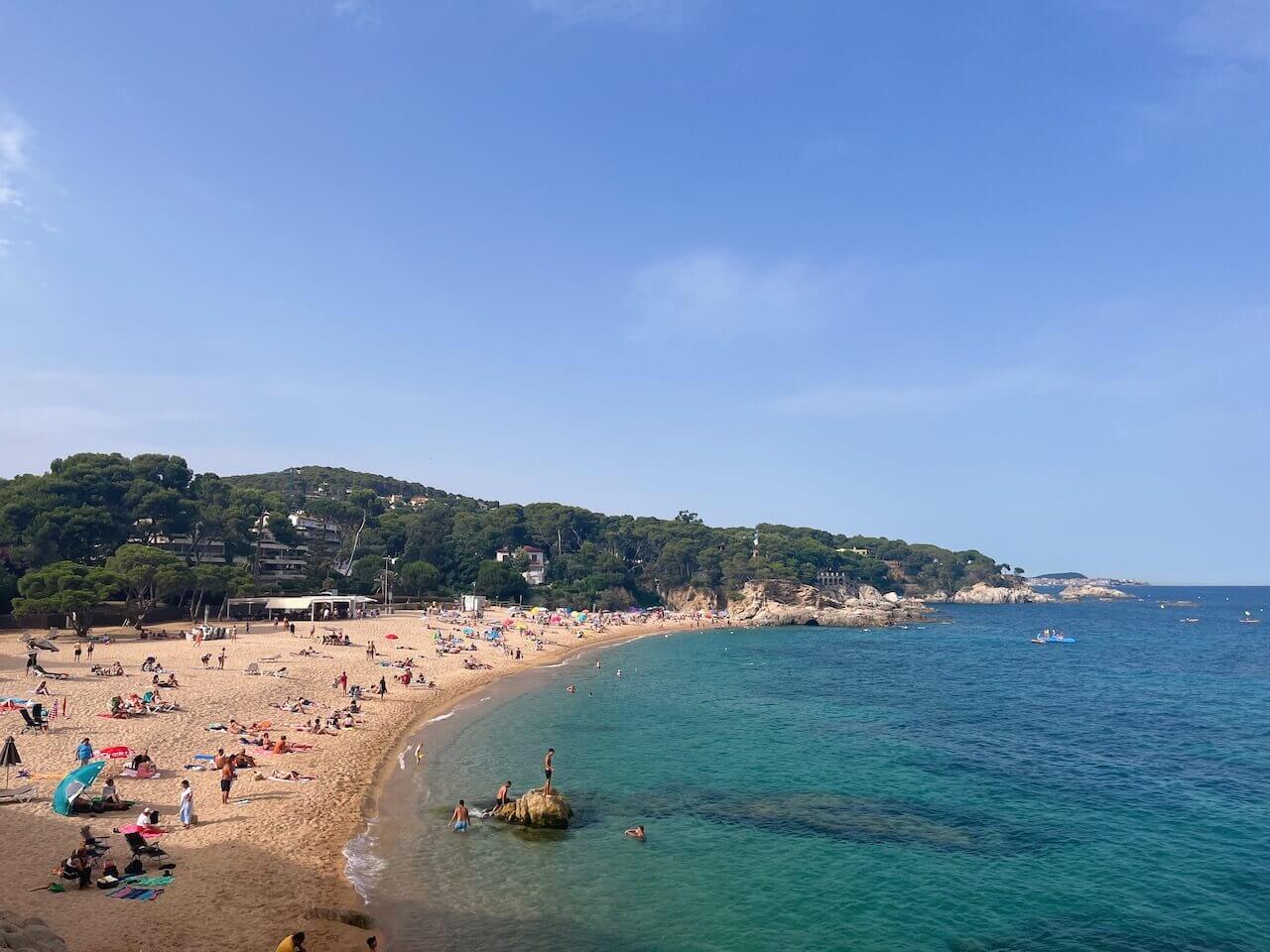 CAPAStudyAbroad_Summer2022_Barcelona_Mia Forouhari_a beach in Costa Brava near Barcelona, Spain